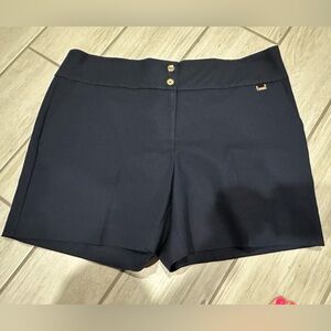 Anne Klein Navy Dress Shorts